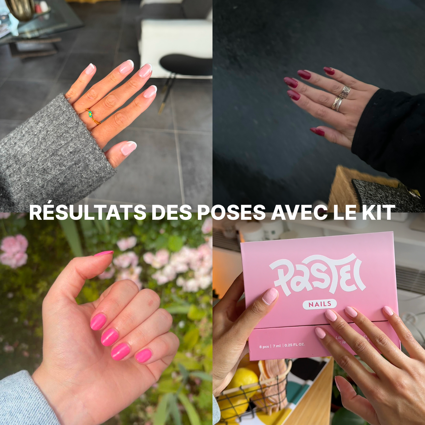 Kit +120 teintes Pastel Nails