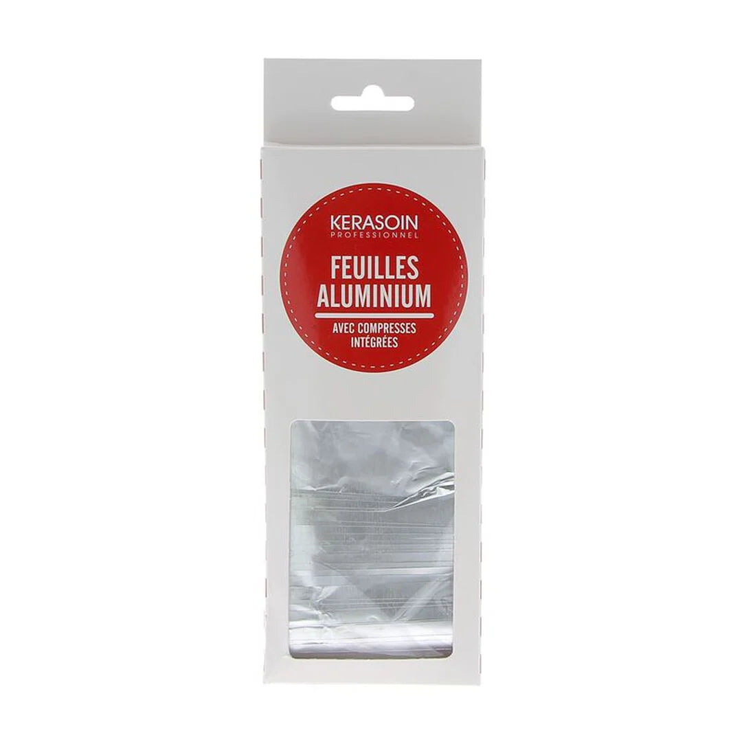 Papillotes aluminium avec compresse x50 - Dépose vernis semi-permanent